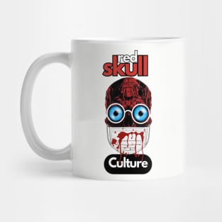 Red Skull Culture, Festival t-shirt, Unisex t-shirt, tees, men's t-shirt, women's t-shirt, summer t-shirt, skull t-shirts, evil doctor t-shirts Mug